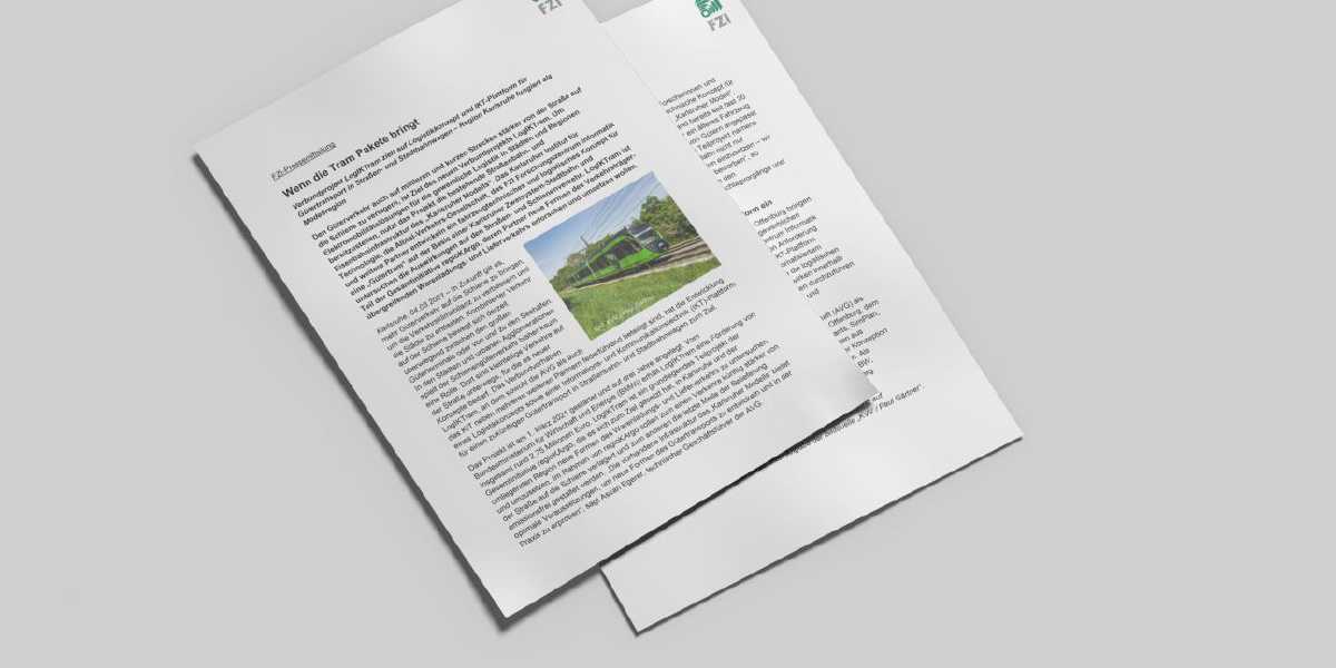 Wenn die Tram Pakete bringt