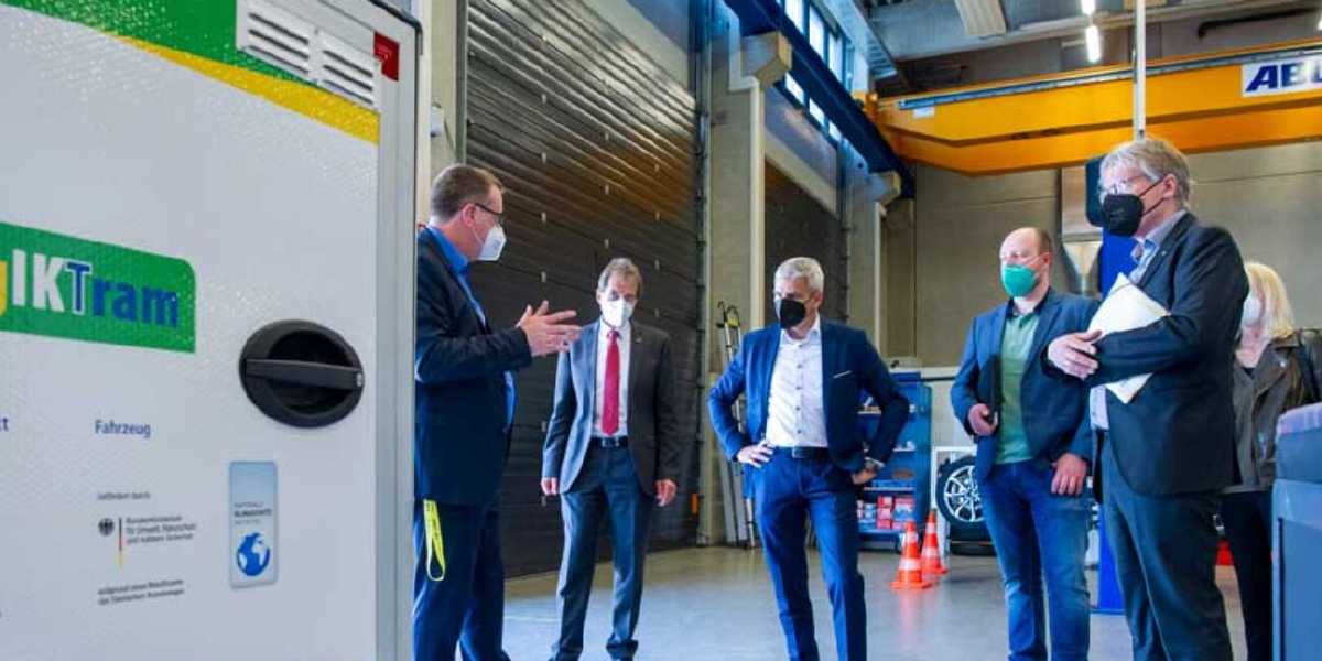 Besuch von Staatssekretär Dr. Rapp